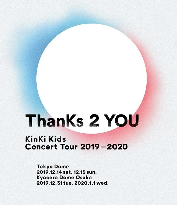 KinKi Kids Concert Tour 2019-2020 ThanKs 2 YOU 通常盤 [3Blu-ray]