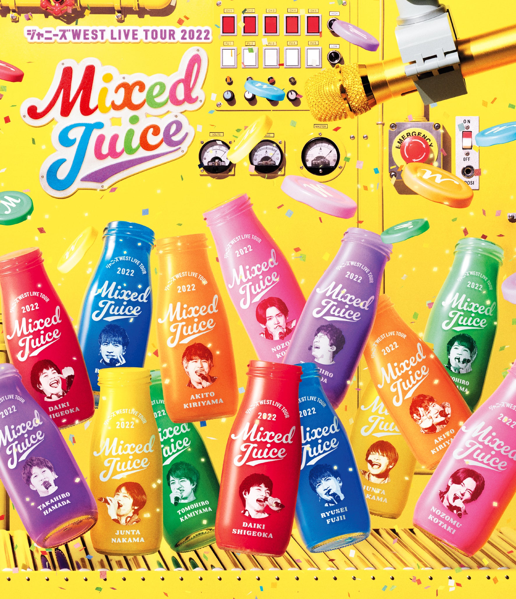 ジャニーズWEST LIVE TOUR 2022 Mixed Juice 通常盤 [2Blu-ray]