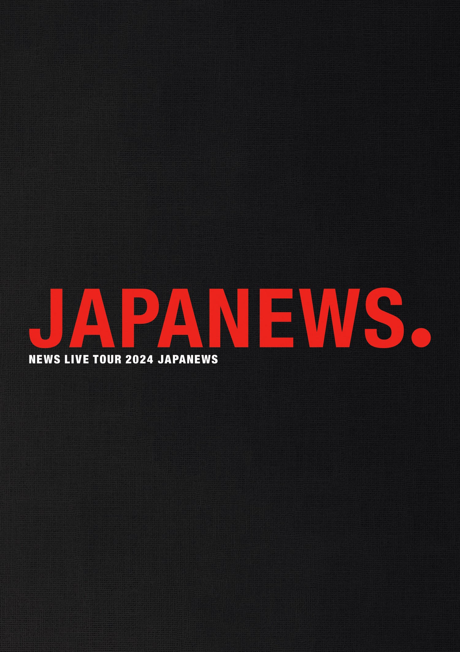NEWS LIVE TOUR 2024 JAPANEWS 通常盤 [2DVD]